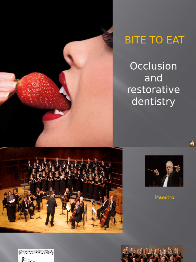 Occlusion and Anterior Guidance in Dentistry | PDF | Dental Anatomy | Tooth