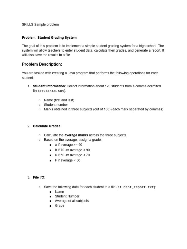 Sample Problem With Solution | PDF | Computing | Data