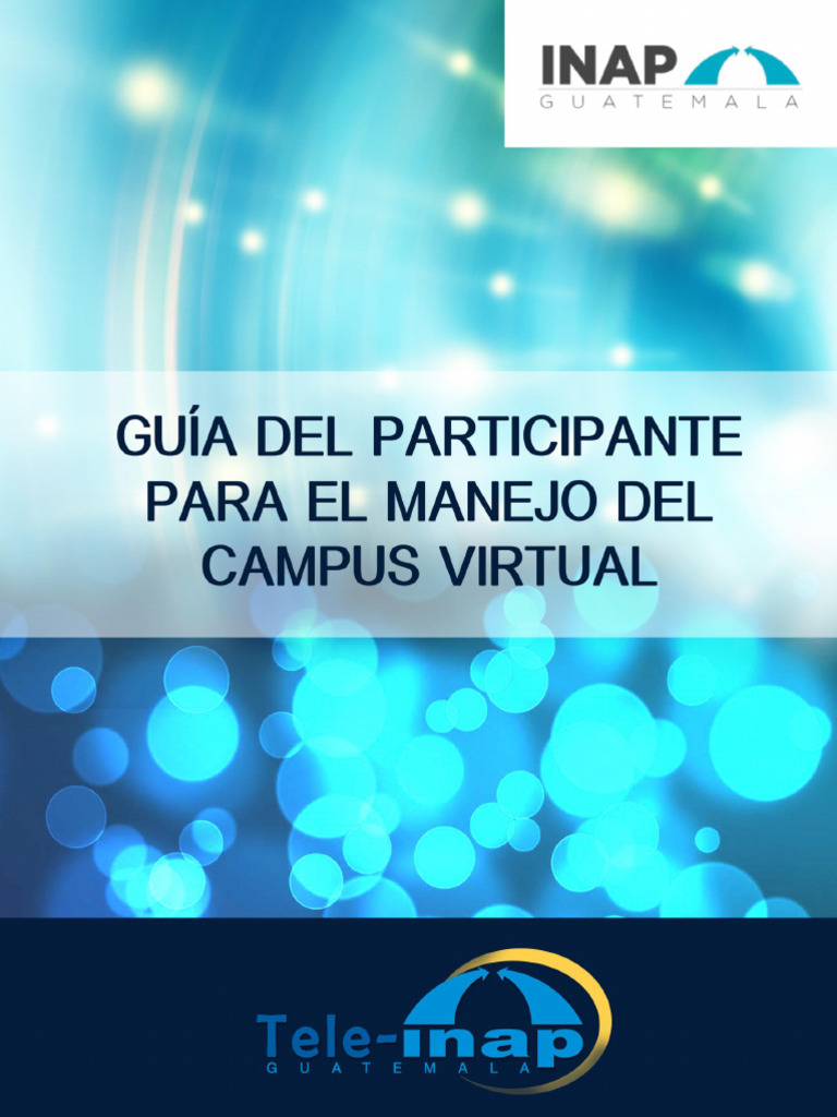 Guía Uso Campus Virtual INAP | PDF | Botón (Computación) | Foro de Internet
