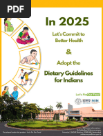 ICMR-NIN Dietary Guidelines 2024 | PDF
