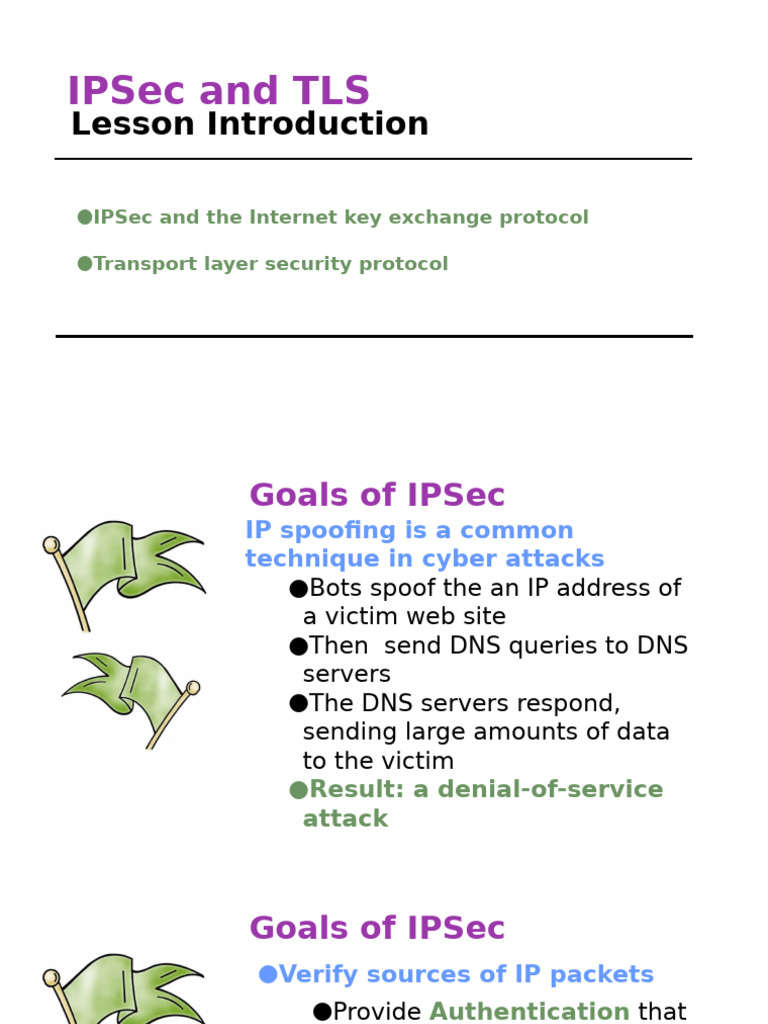 p2 l10+Ipsec+and+Tls | PDF | Transport Layer Security | Key (Cryptography)