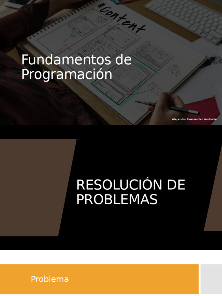 Fundamentos de Programación y Resolución de Problemas | PDF ...
