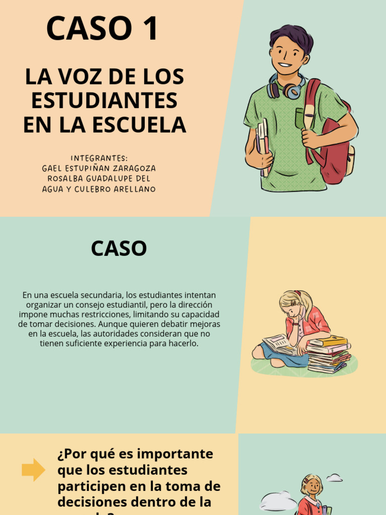 Caso 1 - La Voz de Los Estudiantes en La Escuela | PDF | Psicología Social