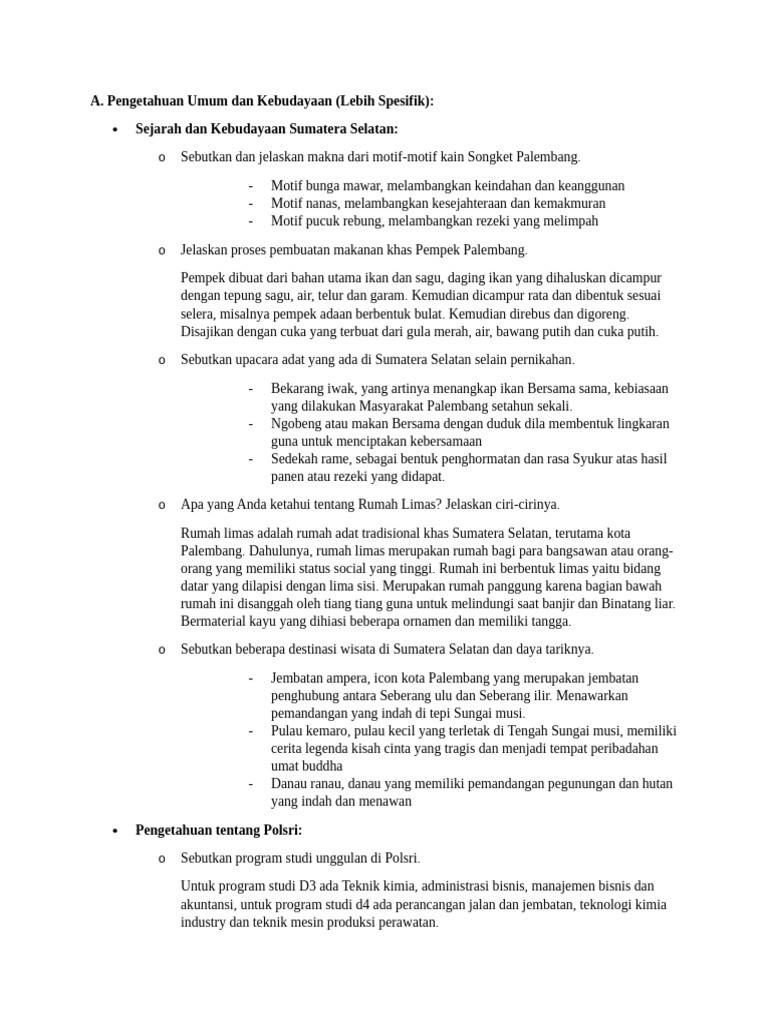 CONTOH TES TERULIS 2 | PDF