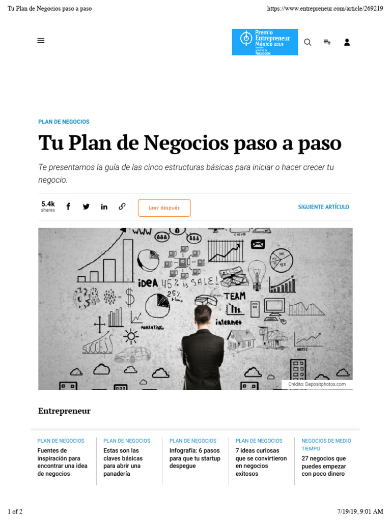 EP - S4 - SitioWeb - Tu Plan de Negocios Paso A Paso | PDF