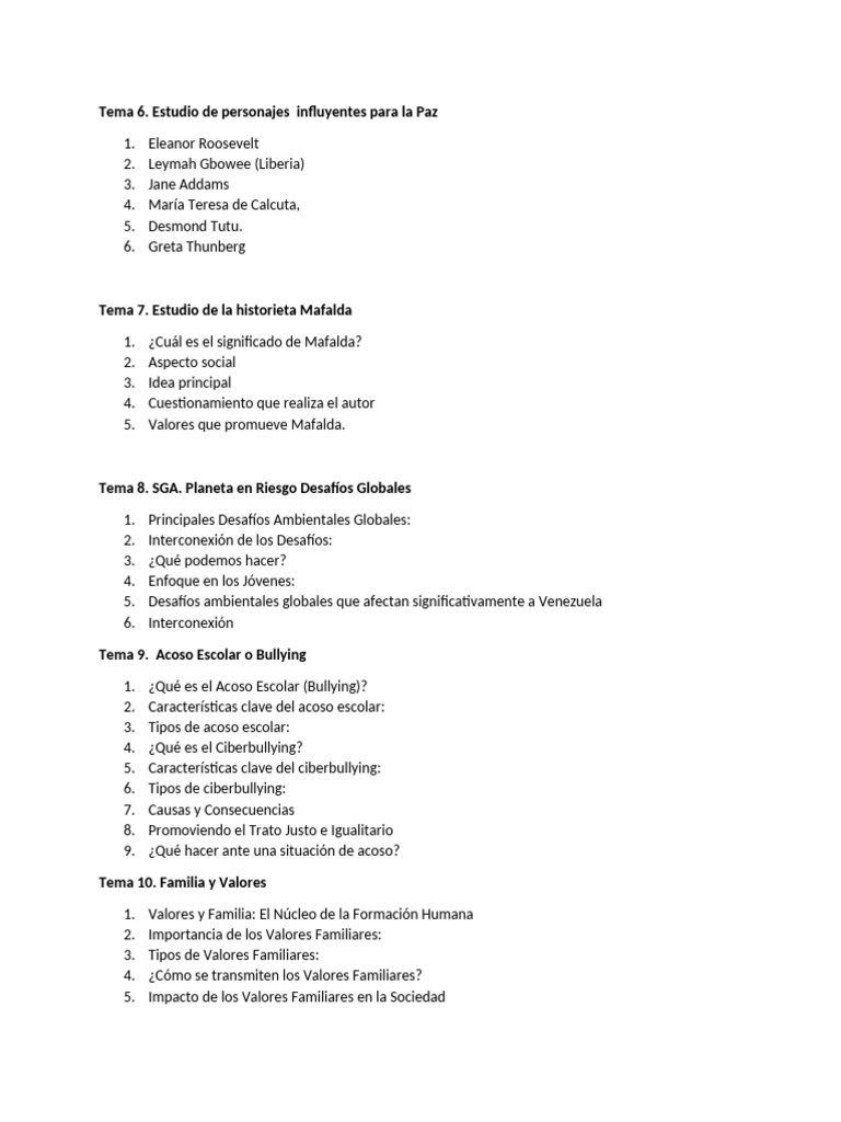 Tema 6 | PDF