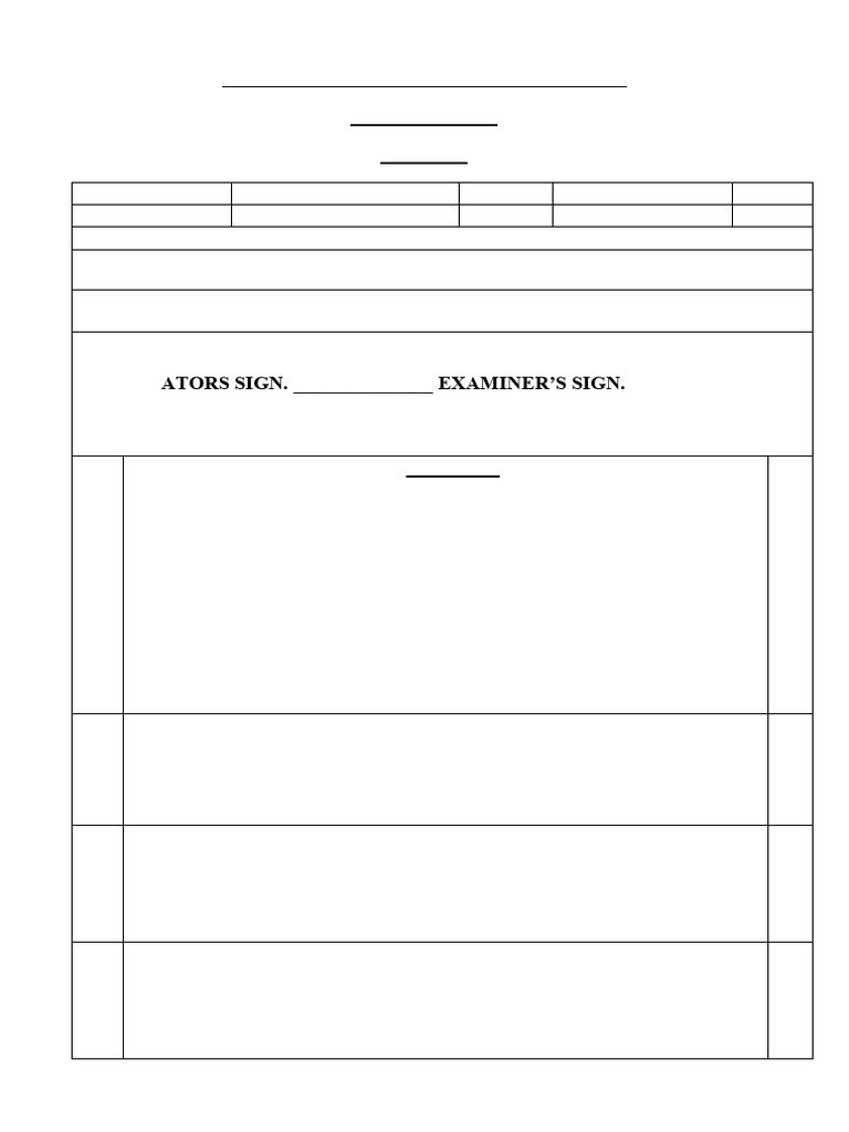 Class 4 Model Test Papers 2019-20 | PDF | Bears
