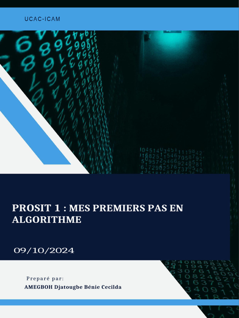 Premiers pas avec Flowgorithme | PDF | Programme informatique ...
