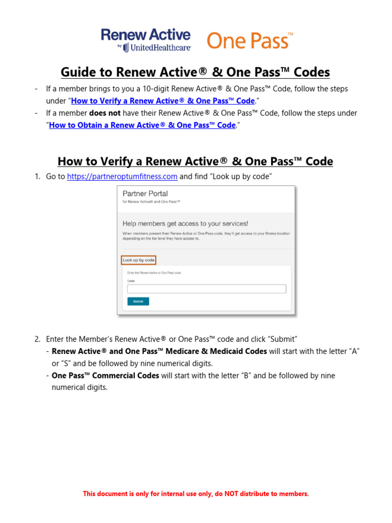 2022 verify and obtain a code for renew active and one pass 1 pdf