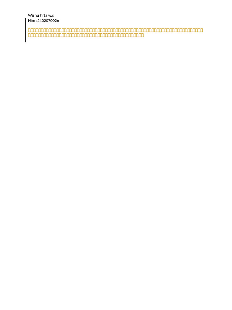 WTWS | PDF