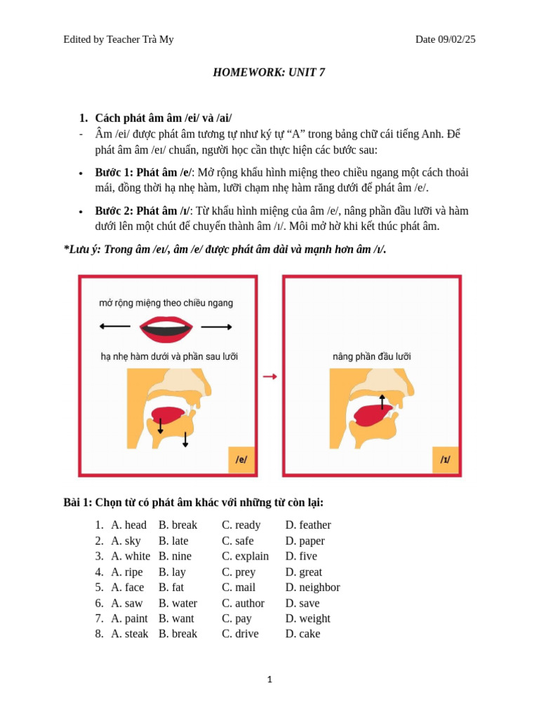 Homework 1 - Unit 7 - 09022025 | PDF