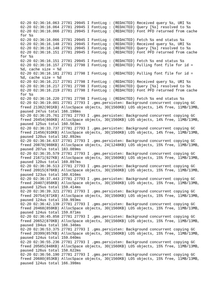 Log | PDF | Computing | Computer Engineering
