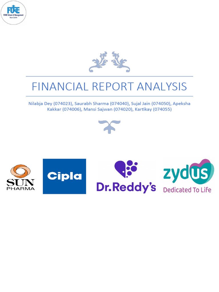 FA - Project - Group 7 Report PDF | PDF | Dividend | Equity (Finance)