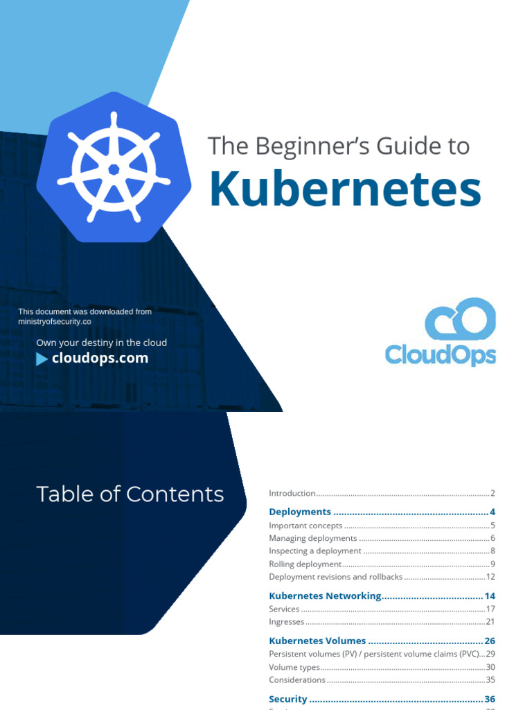 Kubernetes Beginner's Guide | PDF | Computer Science | Internet ...