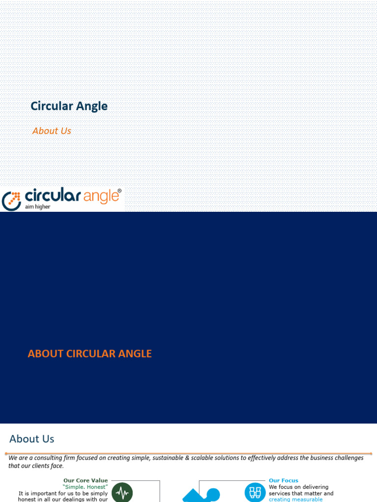 About Circular Angle PDF Strategic Management Economies