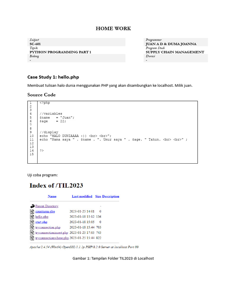 PHP Programming by Juan and Duma | PDF | Information Retrieval ...