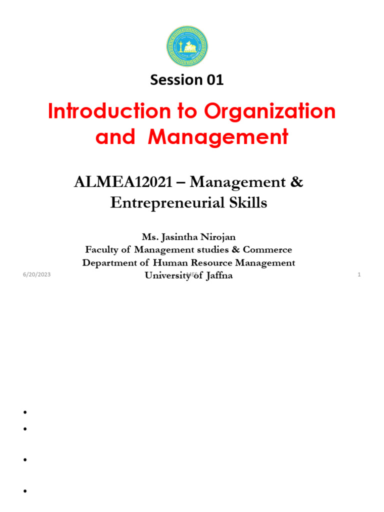 Session 1 Introduction | PDF | System | Attitude (Psychology)