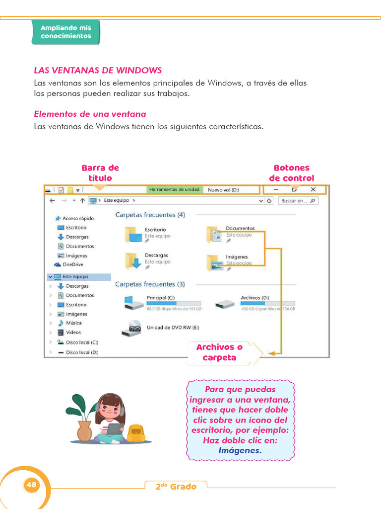 04 - Tema 04 - Las Ventanas de Windows | PDF | Ventana (informática ...