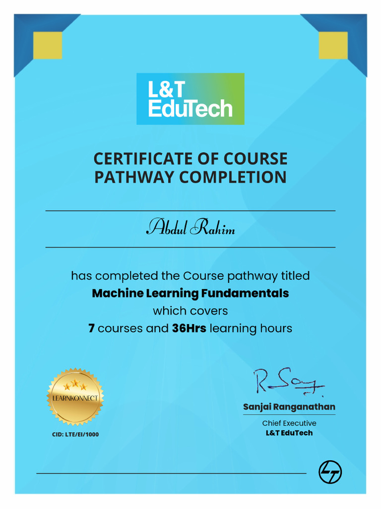 Machine Learning Fundamentals | PDF