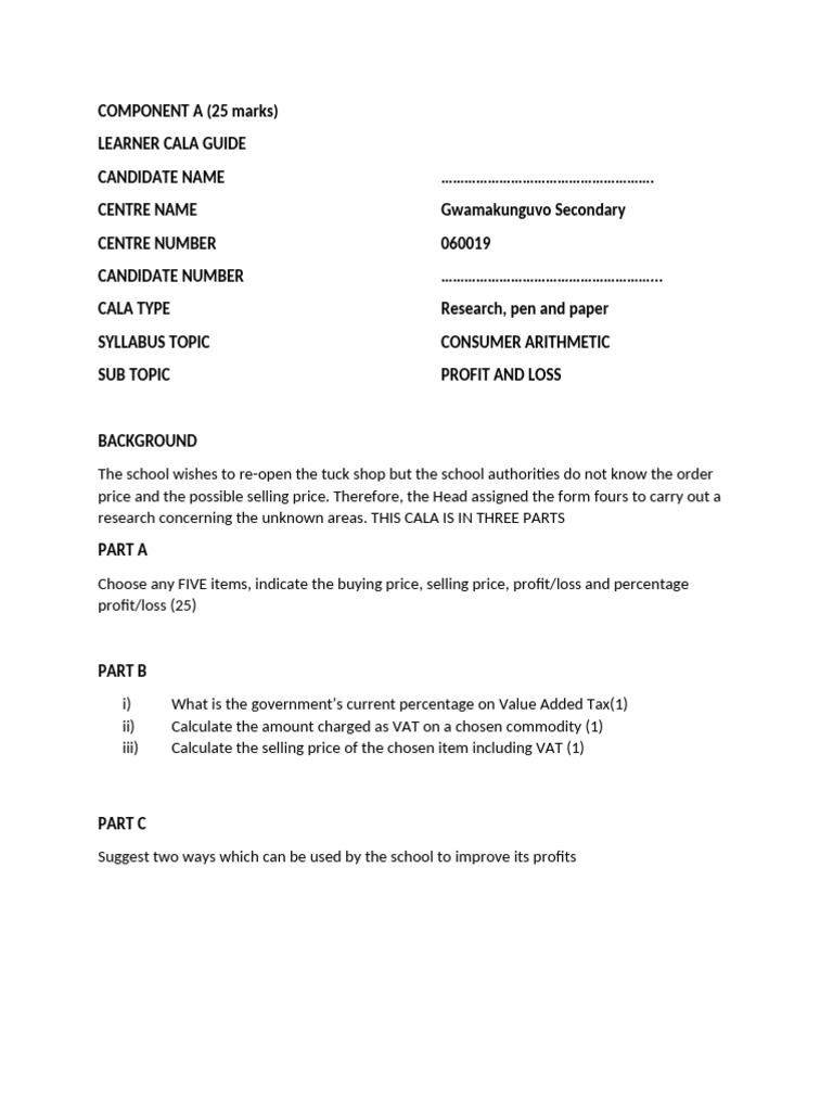 Component C MATHS-1 | PDF