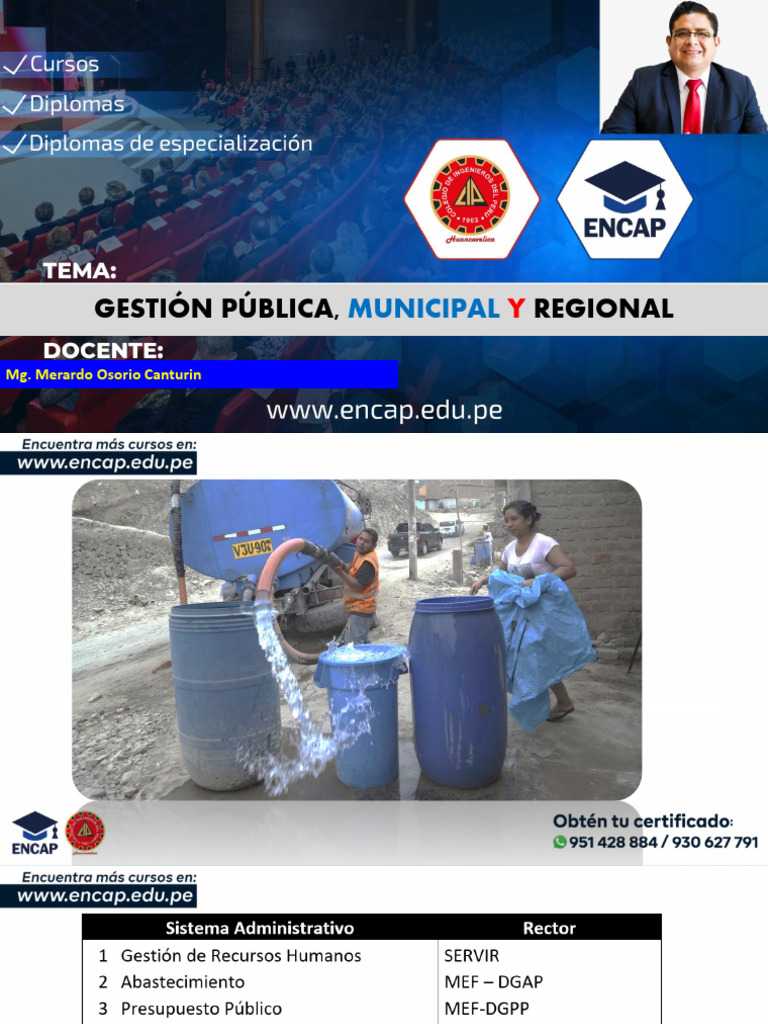 Gestión de Gobiernos Regionales en Perú | PDF | Gobierno local | Alcalde