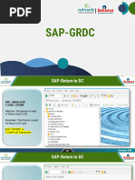 GRN Process in SAP for Reliance Retail | PDF | Computing | Software