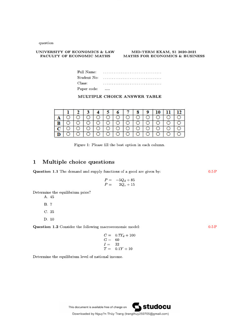 Math | PDF