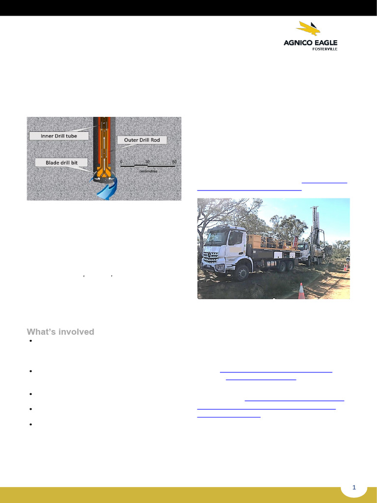 Air Core Drilling Overview | PDF | Drilling | Drilling Rig
