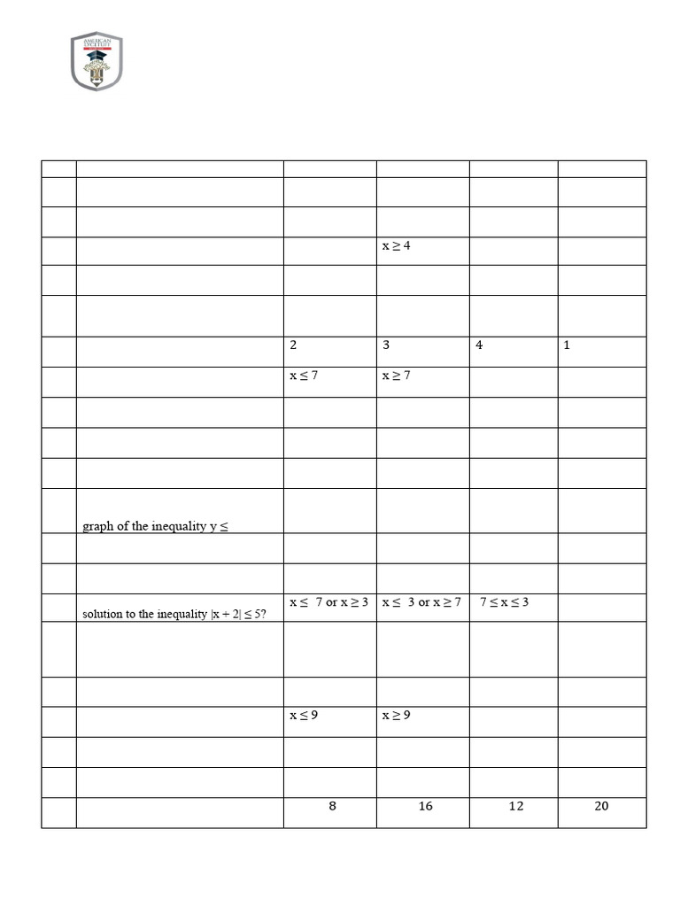 9th Math (S) 7 Work Sheet (50marks) | PDF | Equations | Applied Mathematics