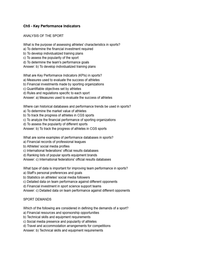 Part 2 - Needs Analysis (Practice Questions) | PDF | Validity ...