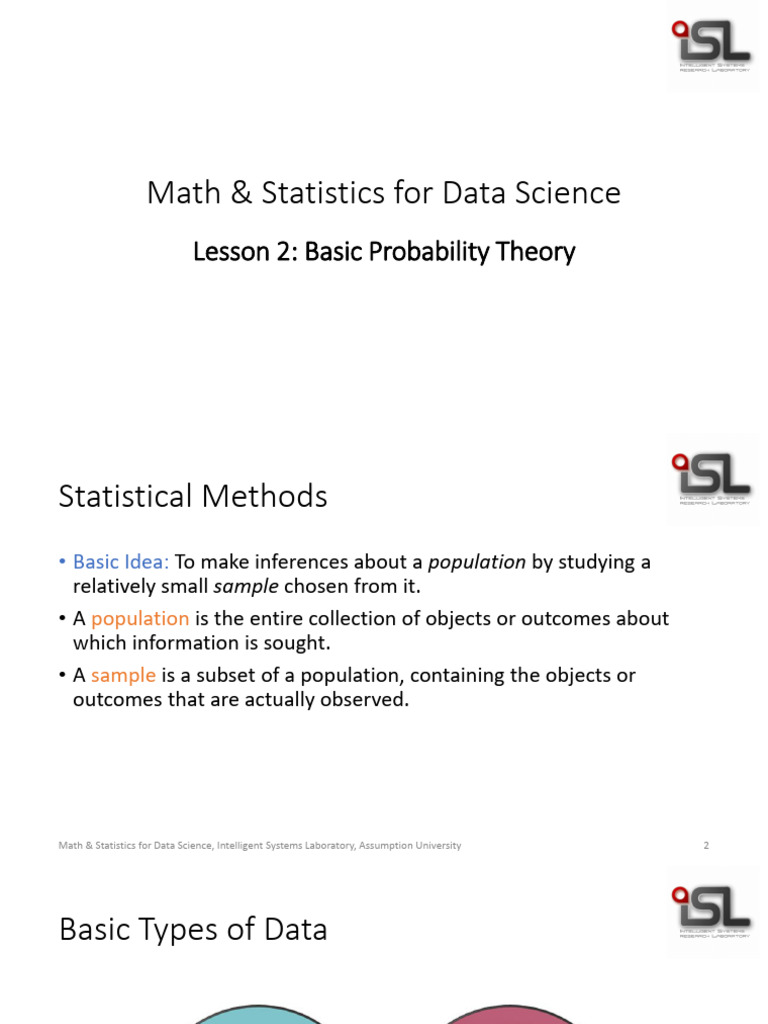 1 - Basic Probability Theory | PDF | Probability Distribution | Random ...