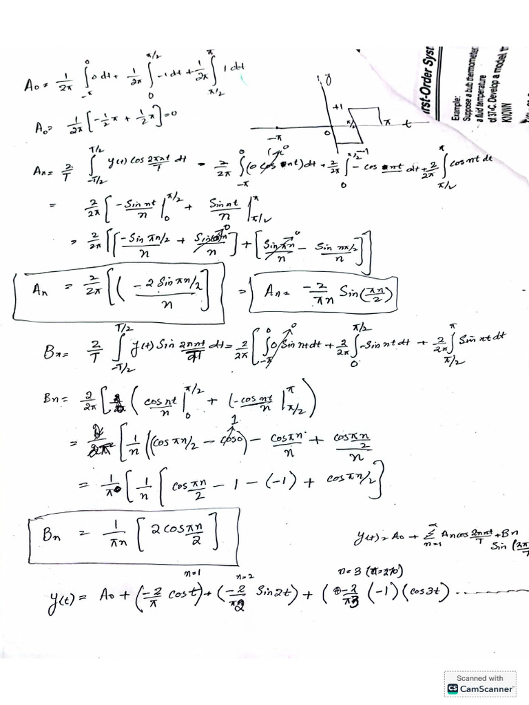 Fourier Transform Problem 2 Pdf