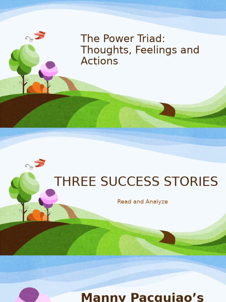 Three Success Stories | PDF