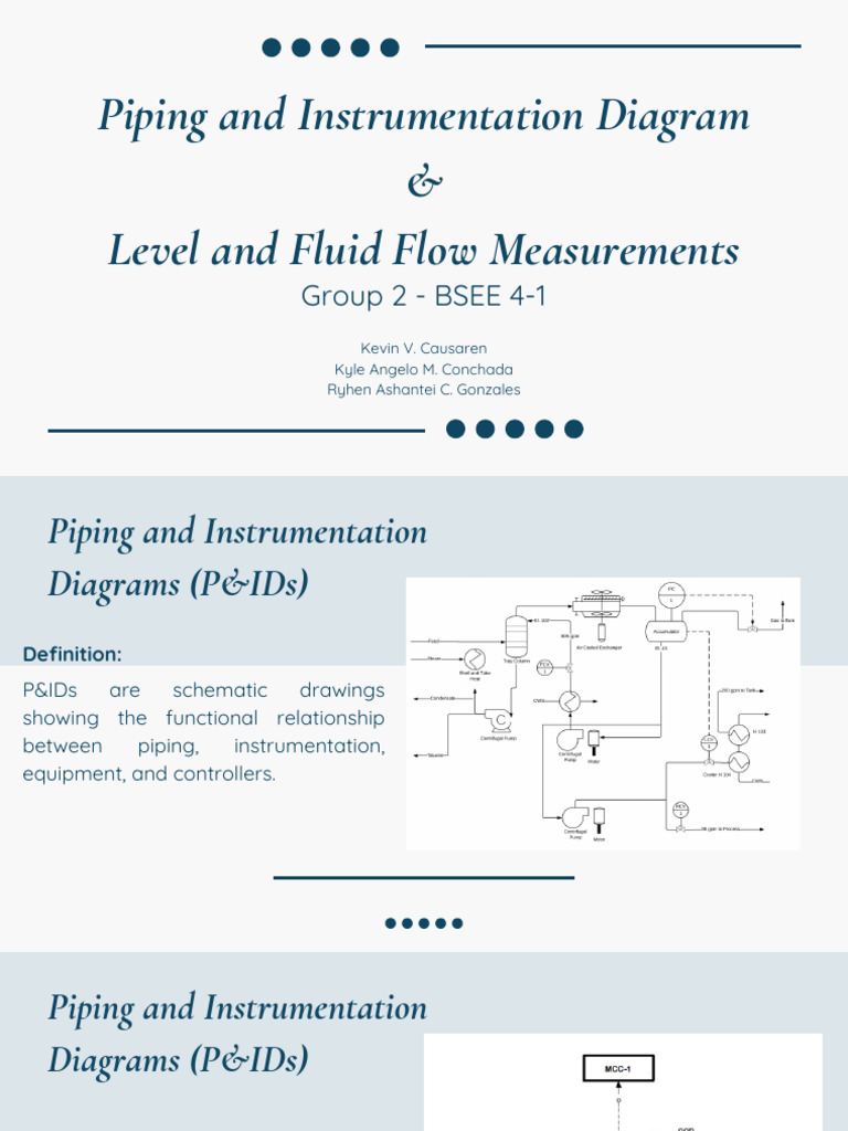 P&ID and Flow Measurement Overview | PDF | Flow Measurement ...
