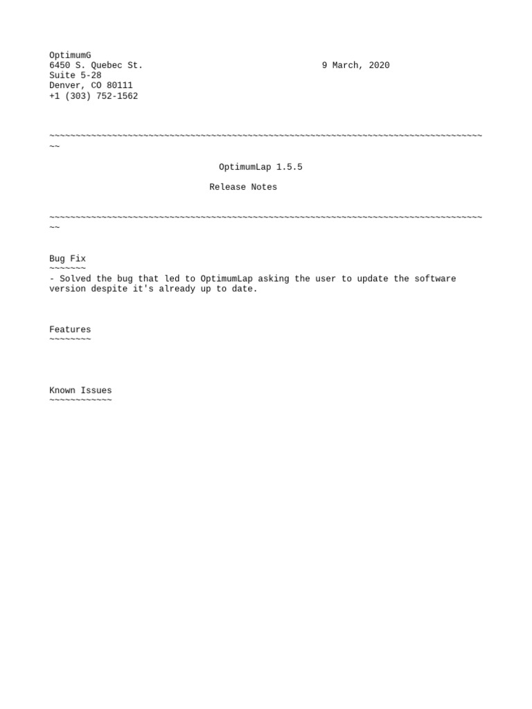 Release Notes | PDF