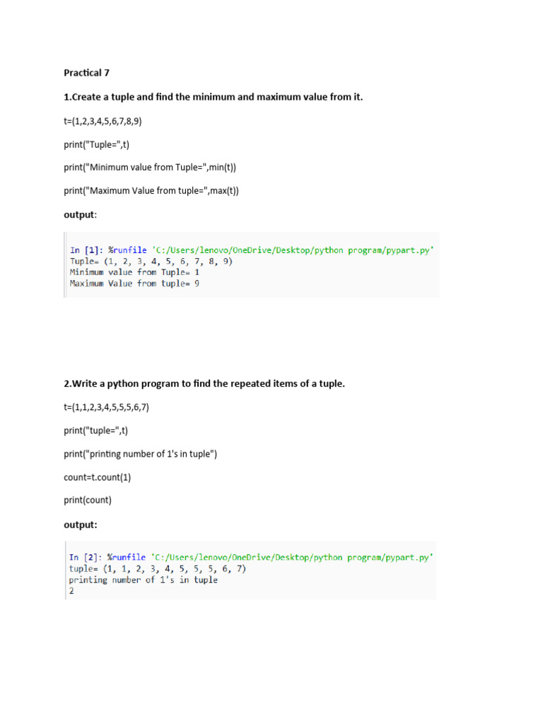 Practical 7 | PDF