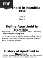 Grade 9 Namibian History Notes | PDF | Namibia