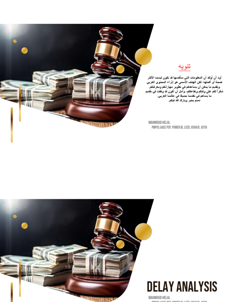 Microsoft PowerPoint - Delay Analysis | PDF | Business