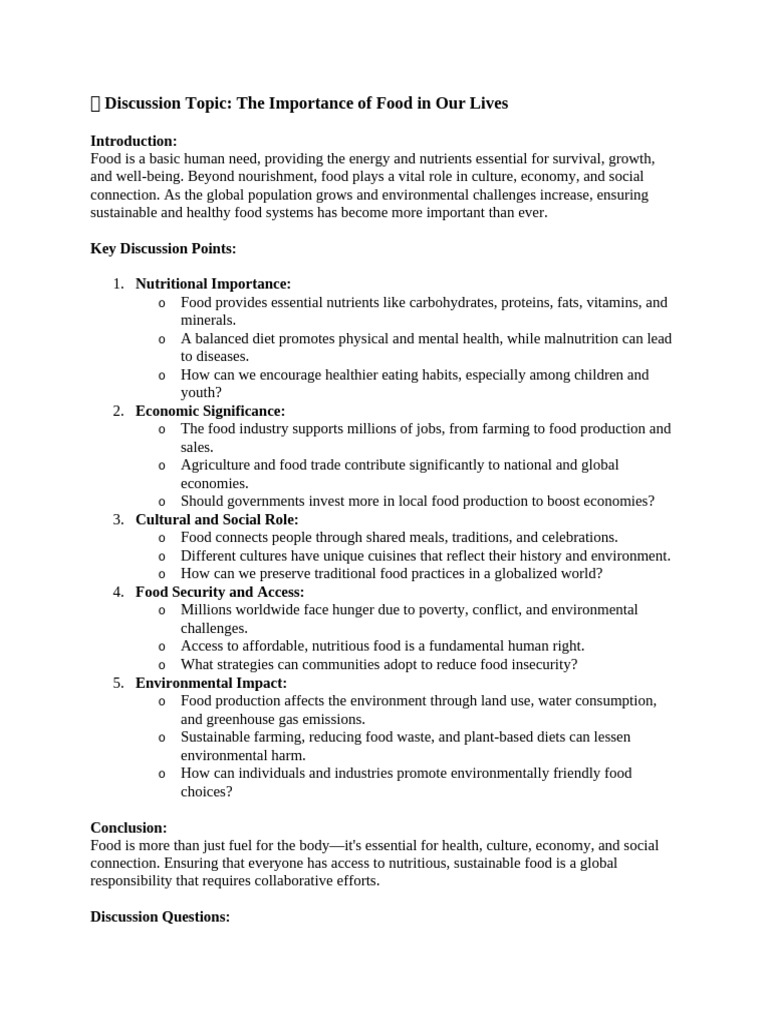 Food | PDF | Foods | Nutrition