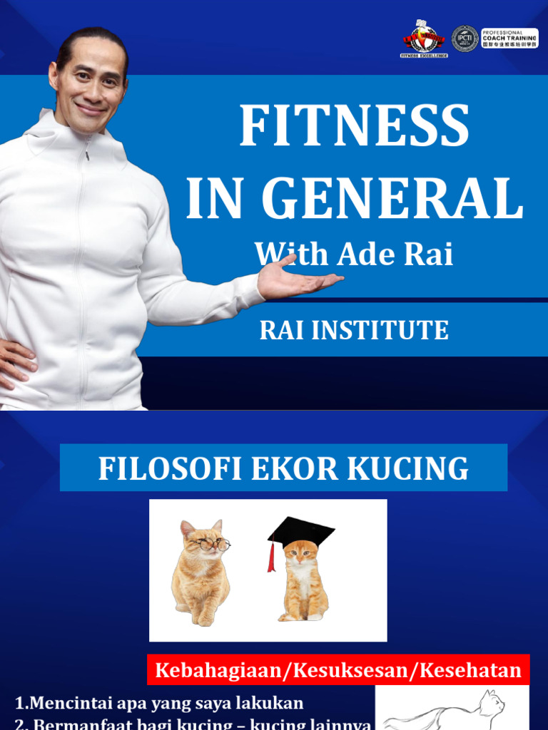Program Latihan di Ade Rai Institute | PDF