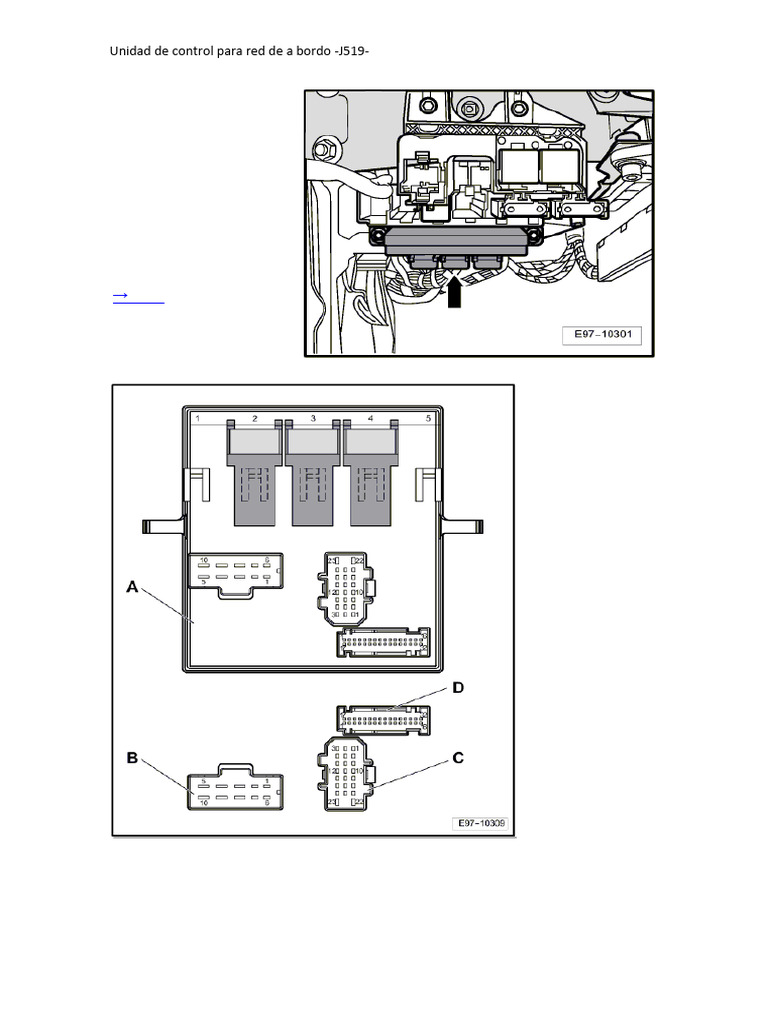 Unidad de Control J519 en VW | PDF | Tecnología de vehículos | Estilos ...