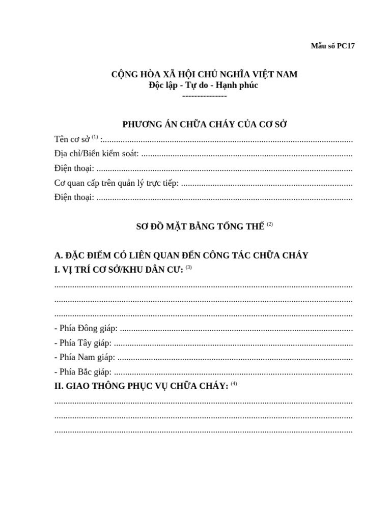 Mẫu số PC17 | PDF