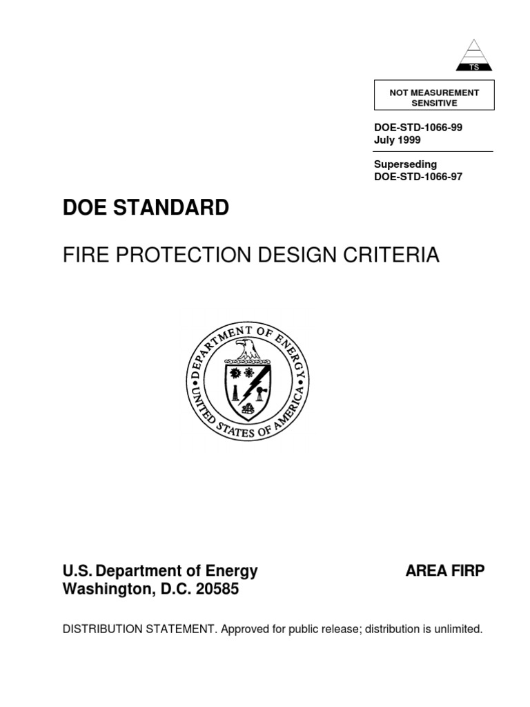 DOE Standard Fire Protection Design Criteria PDF