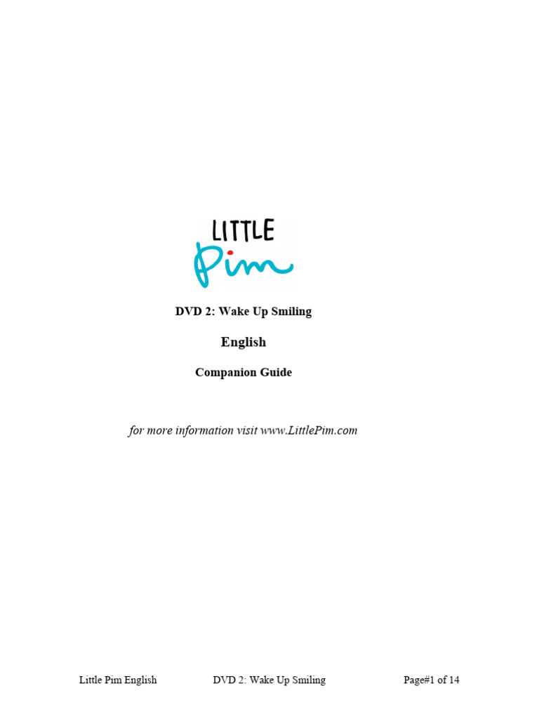 English For Kids Script 2 | PDF