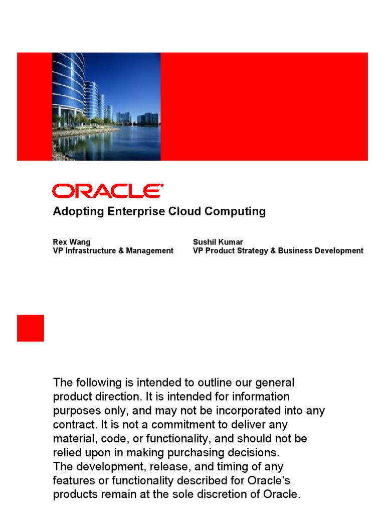 Adopting Enterprise Cloud Computing | PDF | Platform As A Service ...