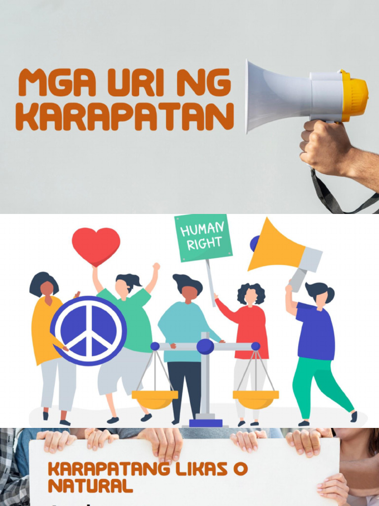 Mga Uri NG Karapatan | PDF