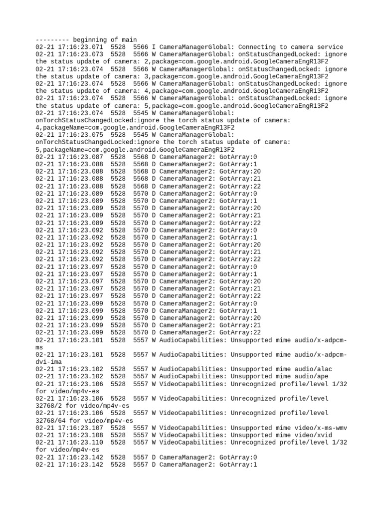 Logcat 1740136583024 | PDF | Computing | Software Engineering