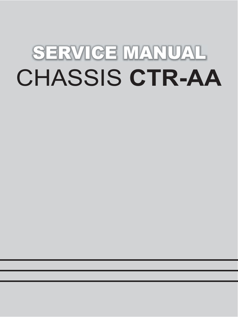 CTR Aa | PDF | Power Supply | Electricity