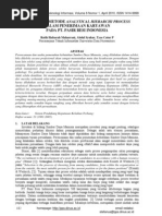 Download Penerapan Metode Analytical Hierarchi Process Dalam Penerimaan Karyawan Pada Pt Pasir Besi Indonesia by cathy_vancha SN83164599 doc pdf