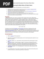 Download Water Potential by Gravimetric Method by svusantoshkumar SN83164848 doc pdf